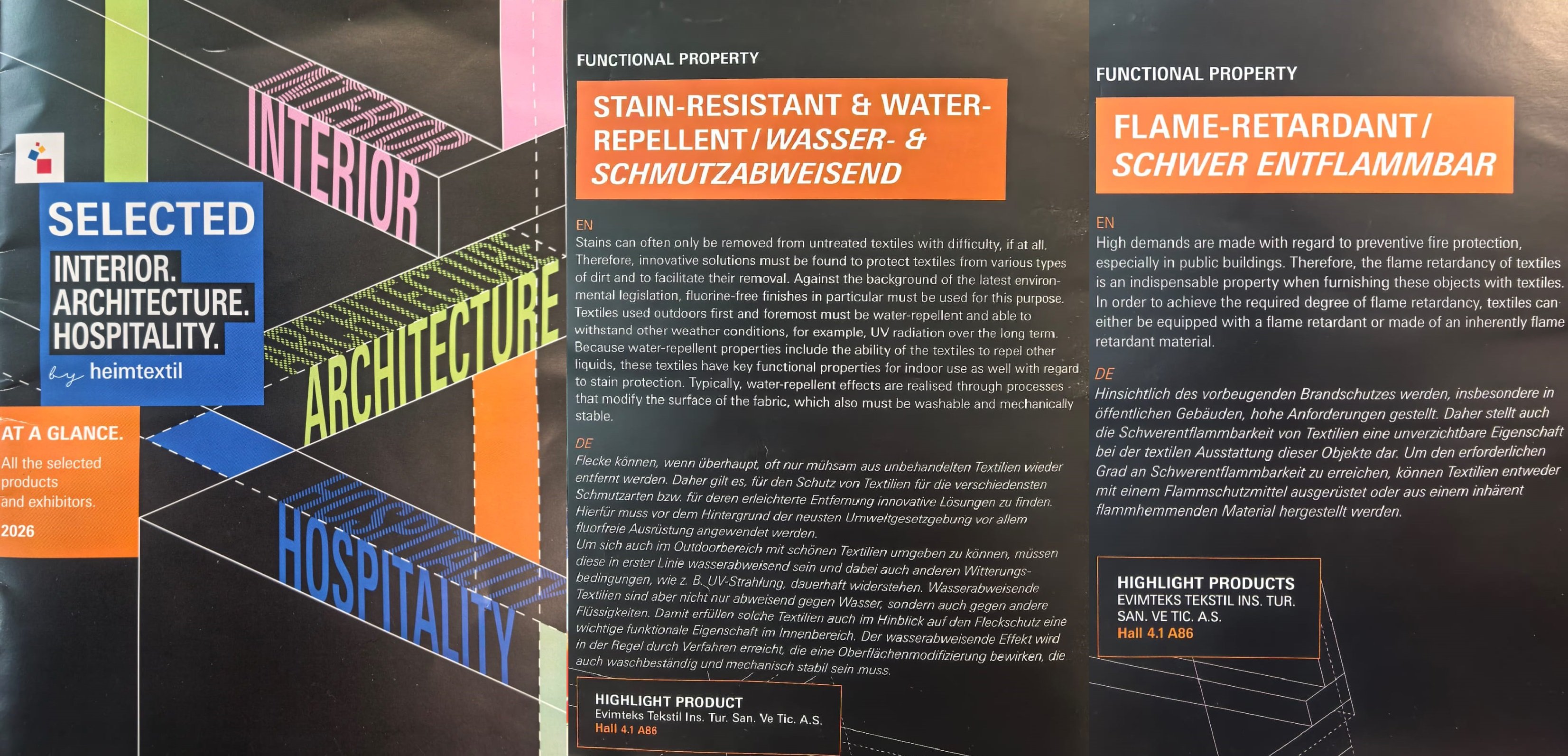 Heimtextil 2026 “Selected Interior. Architecture. Hospitality.” Library